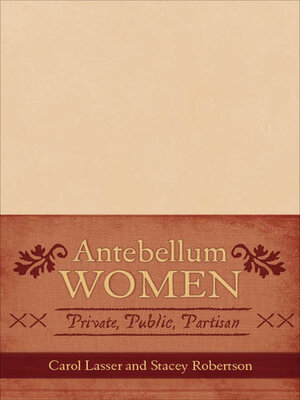 cover image of Antebellum Women